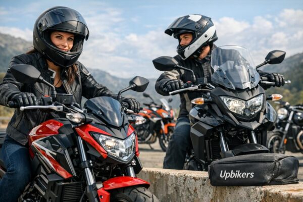 UPBIKERS Rehausseurs 4cm Pour Scooter - Meilleure Stabilité Et Sécurité à L'Arrêt - 35-46 EU