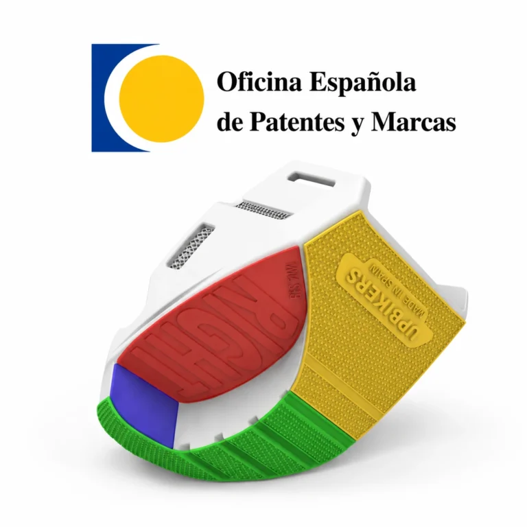 Suela Upbikers, producto patentado en la Oficina Española de Patentes y Marcas
