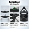 Montaje de Upbikers en 3 pasos